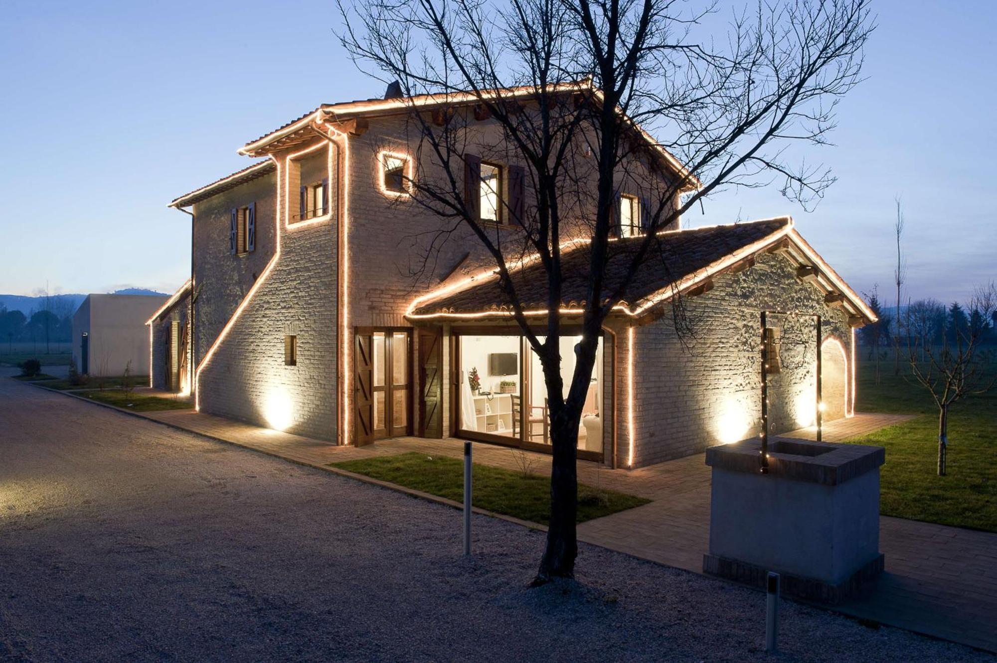 Villa Casale Marroggia Foligno Esterno foto